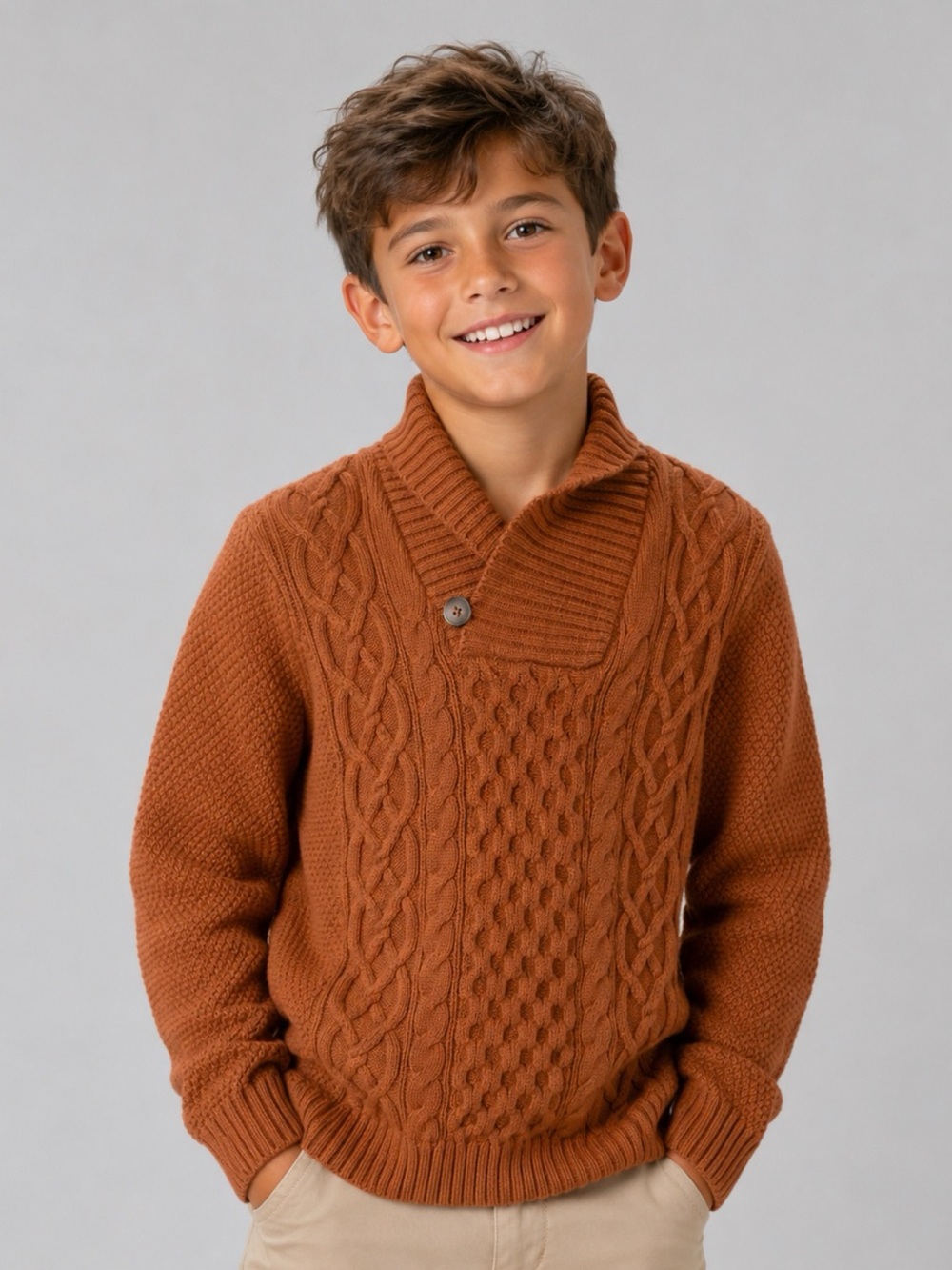 Makkrom Cable Knit Sweater